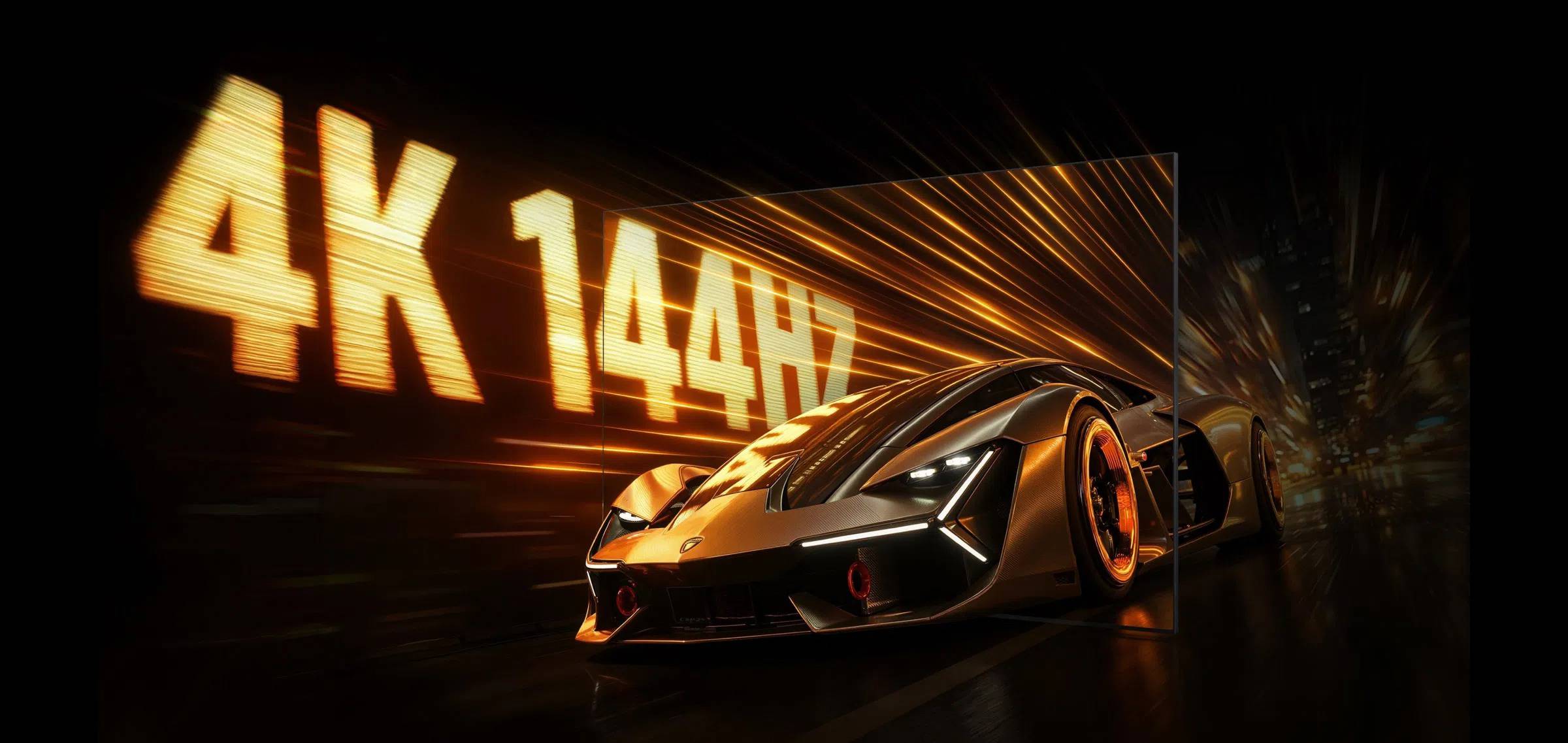 Tivi TCL 65Inch SQD-Mini LED 65C8L hỗ trợ tần số quét thực 144HZ và tăng tốc lên đến 288HX (VRR)